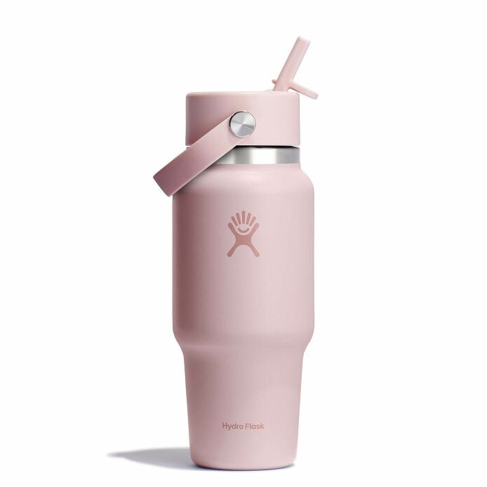 24 oz Travel Bottle with Flex Straw Cap O2